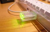 Acrylique USB boîtier Hack