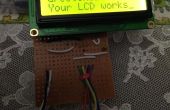Écran LCD 16 x 2 pour Arduino Uno à l’aide de 3 fils