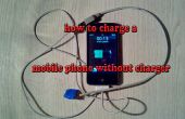 Comment recharger un téléphone portable sans chargeur