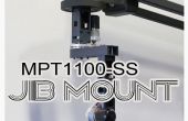 MPT1100-SS Pan et Tilt - comment faire pour le montage d’une grue de potence