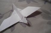 Comment faire un origami colombe. 
