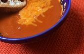 Soupe de tomate épicée Cheddar