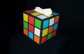 Boîte à mouchoirs Rubik Cube
