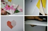 Bricolage 4 mignon, facile et rapide papier origami/école d’alimentation/simple craft