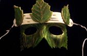 Comment faire un masque de cuir Silver Birch Leaf