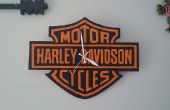 Il suffit de Harley Davidson horloge