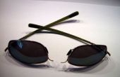 Réparation de lunettes avec un pont cassé (flexon lunettes de soleil)