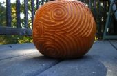 Swirl Pumpkin Carving