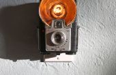 Vintage appareil photo veilleuse