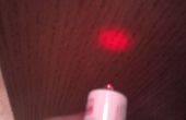 Linterna LED hecha con un blistick