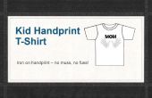 Fer à repasser sur main imprime - T Shirt pour maman
