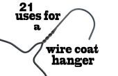 21 utilisations pour un cintre de fil