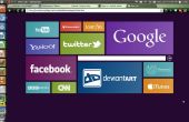 Création et édition d’une page d’accueil de Windows 8-comme pour un navigateur web (obsolète)