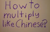 Comment multiplier comme chinois, la solution de facilité ! (Rapide et amusant) 