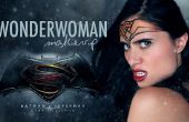 WONDER WOMAN maquillage (Batman vs Superman)