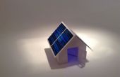 Maison de l’énergie solaire de livre pop-up
