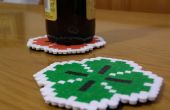 Saint-Patrick Pixel Art Coaster pour vos pintes