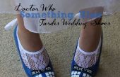 Doctor Who TARDIS « Something Blue » chaussures ! 