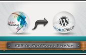 PSD à WordPress Conversion - sais en 5 étapes
