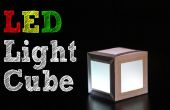 Lumière LED Cube