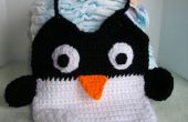 Crocheter un bavoir Penguin