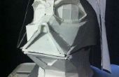 Surdimensionné Darth Vader papier casque de détails