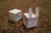 Cube pop-up en papier