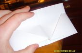 Mini dossier papier avec compartiment caché