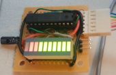Contrôle de graphique à barres simple LED avec Arduino