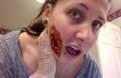 Comment faire une blessure de chair de Zombie. 