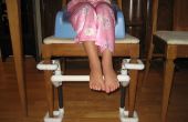 Repose-pieds permet aux enfants de s’asseoir confortablement à la table