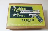 Louise de Vintage Webley principal de pistolet à air comprimé. 