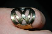 Anneau de Volkswagen (VW) de l’ancienne clé