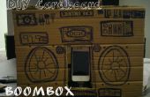 BRICOLAGE en carton iPod Boombox