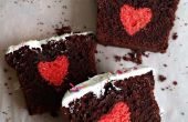 Caché gâteau coeur / surprendre Cake