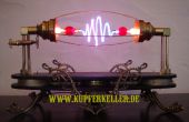 Astris Circumducitur - A Steampunk haute tension lampe