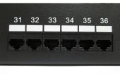 Comment faire fonctionner le câble Ethernet à une Patch Panel partie 4