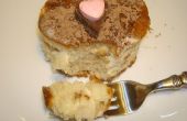 Gâteau Tiramisu en forme de coeur