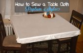 Comment coudre un tissu de Table de Style Peplum