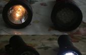 £1 Poundland Übertorch (3 D-cell 25 LED torche conversion)
