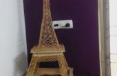 Tour Eiffel fabriqués à partir de 43 642 allumettes