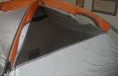 Sceller les panneaux à mailles de votre tente