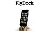 PlyDock : Un dock DIY pour votre iPhone 3G / 3GS