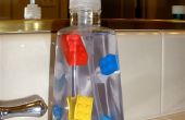 Flotteur de Legos dans votre flacon de savon liquide