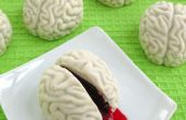 Gâteau boule cerveaux des saignements