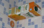 Tetra Pak Mini mur étagère (carton de jus, tetra pack réutilisation)