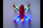 Cool verrière avec LEDs pour V939, ou drone coccinelle