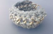 Base fil Crochet et chaîne Bracelet tutoriel