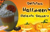 Halloween de délicieux desserts de gélatine