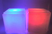 Empilable lumières ambiantes RGB LED Cube